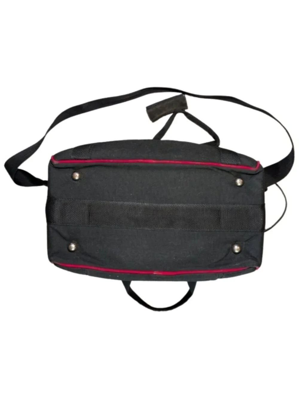 Coastar Vintage Padded Media Video Camera Gear Bag Black Red 16